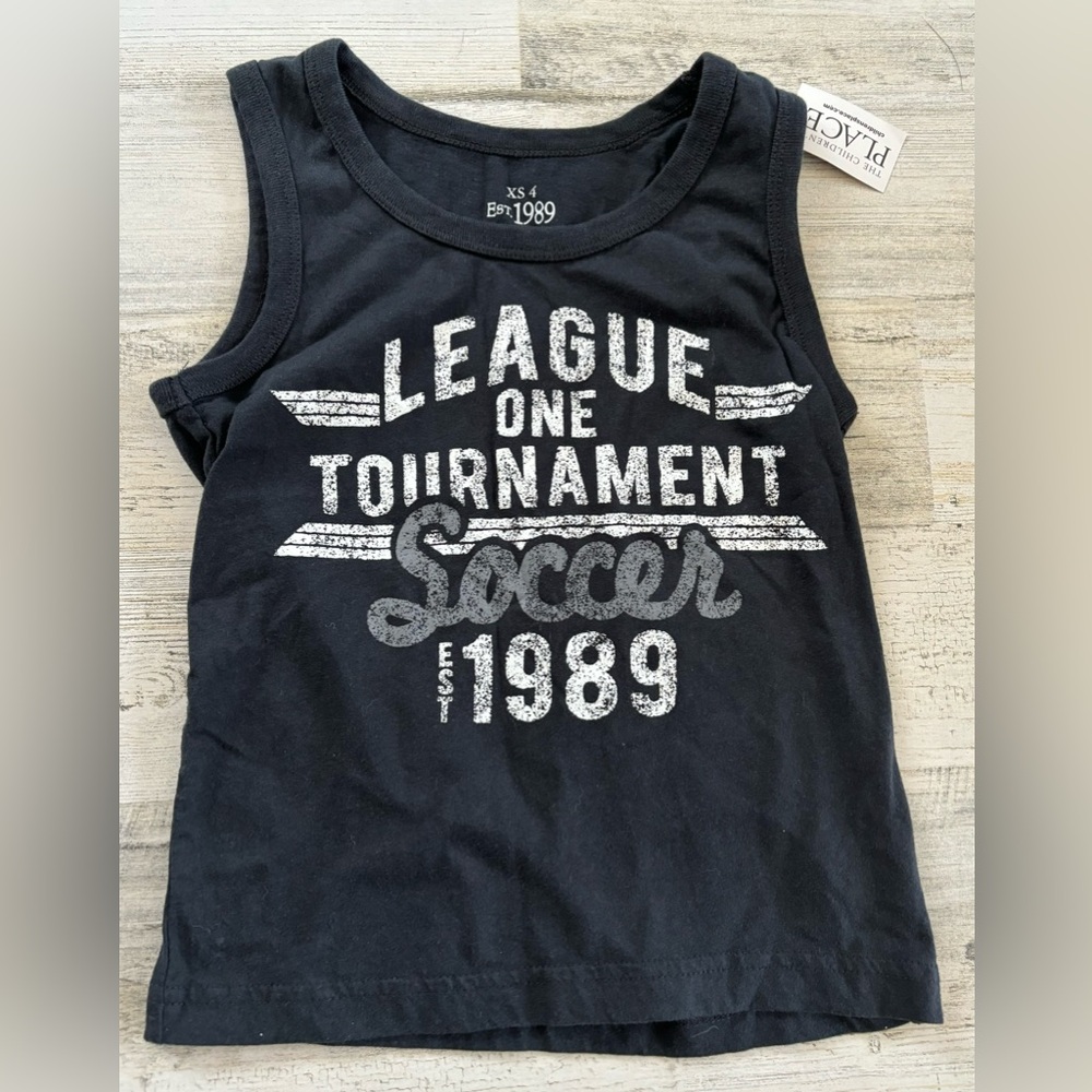 3/$9 - The Children’s Place Boys Tank Top Size 4 XS